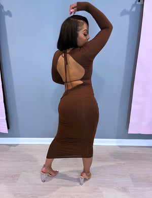 Chocolate Ting dress